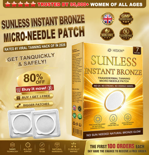 𝑶𝒇𝒇𝒊𝒄𝒊𝒂𝒍 𝑺𝒕𝒐𝒓𝒆 | ☀️☀️ 𝐇𝐢𝐬𝐤𝐢𝐧® 𝐒𝐮𝐧𝐥𝐞𝐬𝐬 𝐈𝐧𝐬𝐭𝐚𝐧𝐭 𝐁𝐫𝐨𝐧𝐳𝐞 𝐓𝐚𝐧𝐧𝐢𝐧𝐠 𝐌𝐢𝐜𝐫𝐨𝐧𝐞𝐞𝐝𝐥𝐞 𝐏𝐚𝐭𝐜𝐡 🇬🇧 (𝐉𝐮𝐬𝐭 𝐨𝐧𝐜𝐞 𝐚 𝐝𝐚𝐲) 𝐕𝐢𝐬𝐢𝐛𝐥𝐞 𝐁𝐫𝐨𝐧𝐳𝐞 𝐆𝐥𝐨𝐰 𝐢𝐧 𝟕 𝐃𝐚𝐲𝐬 ✅ 𝐍𝐨 𝐔𝐕, 𝐍𝐨 𝐎𝐫𝐚𝐧𝐠𝐞, 𝐍𝐨 𝐒𝐭𝐫𝐞𝐚𝐤𝐬, 𝐍𝐨 𝐃𝐇𝐀, 𝐍𝐨 𝐌𝐞𝐬𝐬.